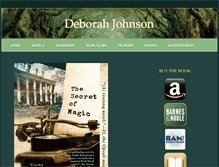 Tablet Screenshot of deborahjohnsonbooks.com